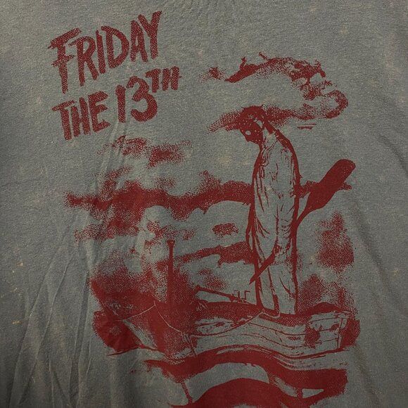 Friday The 13th Jason Voorhees Camp Crystal Lake Long Sleeve 2XL - Picture 2 of 4